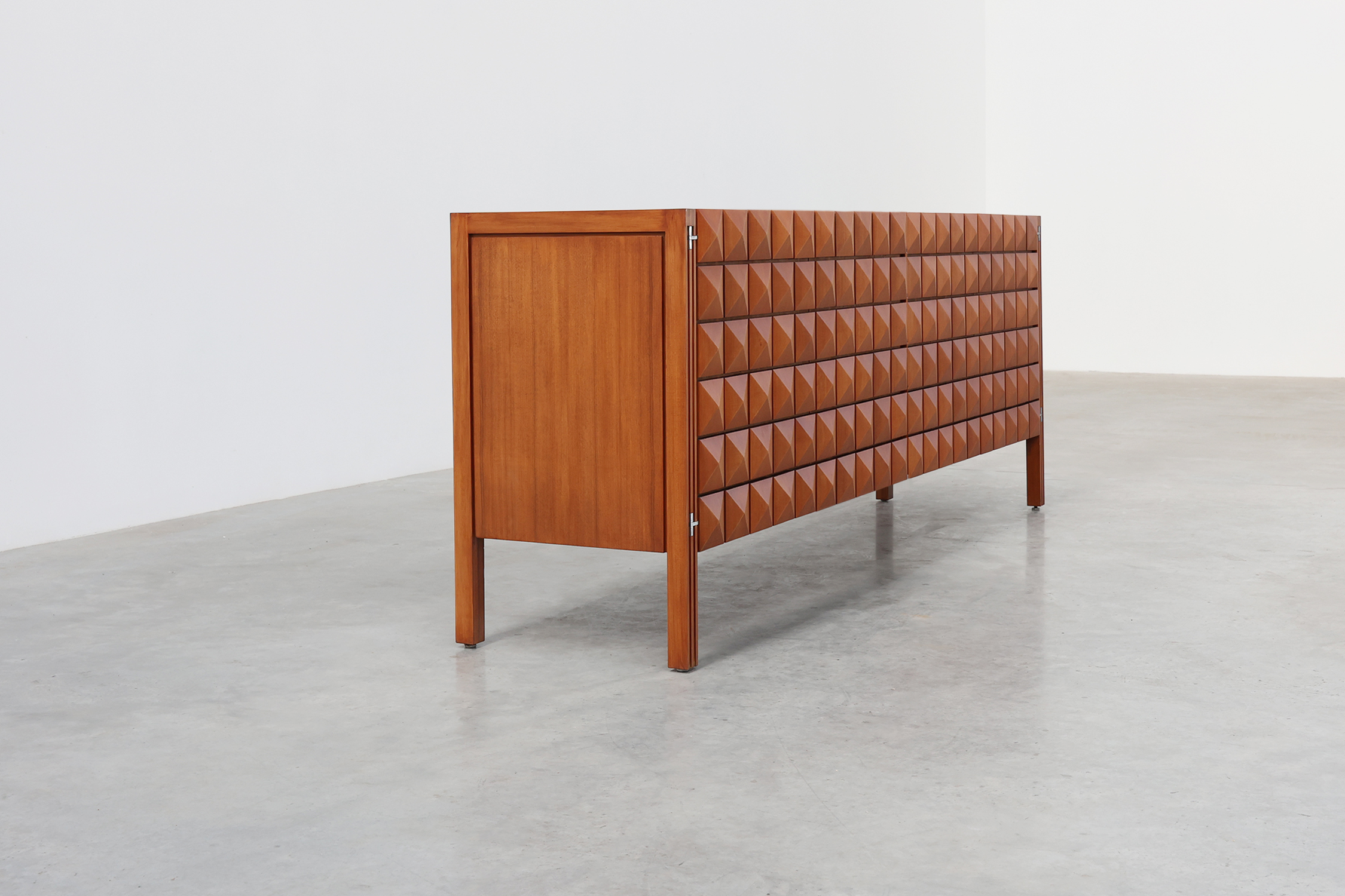 Christophe Gevers for De Coene Freres "Saphir" teak sideboard, Belgium, 1962thumbnail